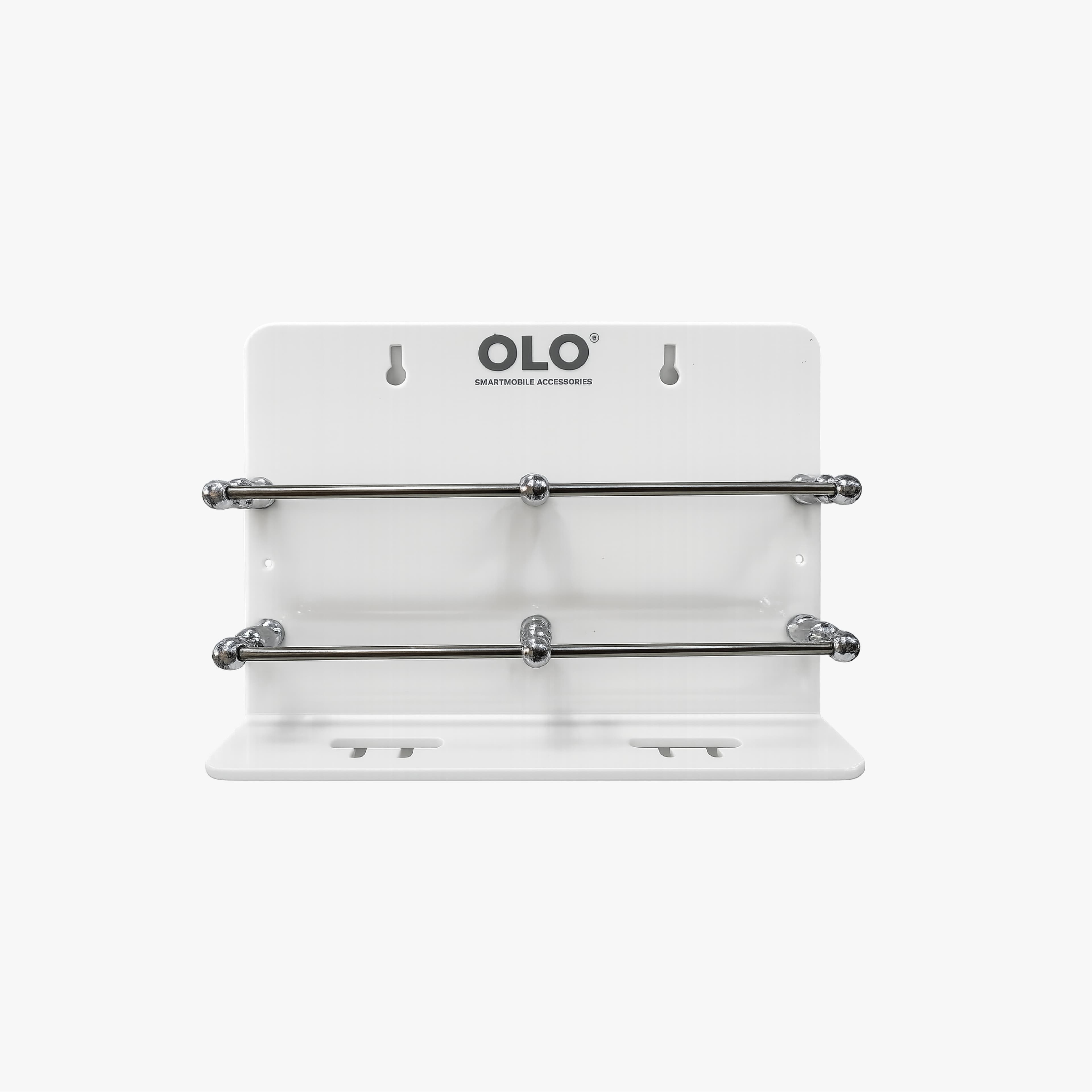 ST-105 Dual Mobile Wall Stand - View 1